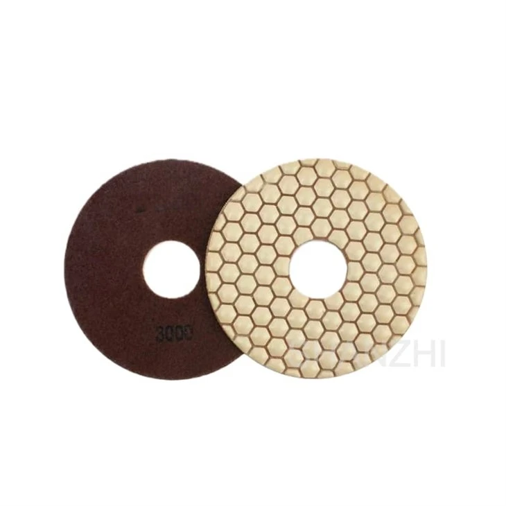 5-inch Multi Color Hexagon Dry Pads 5-inch Multi Color Hexagon Dry Pads